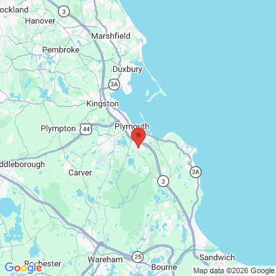 Map to  office in Plymouth, MA