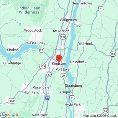 Map to  office in Kingston, NY