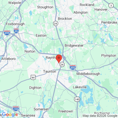 Map to  office in Raynham, MA