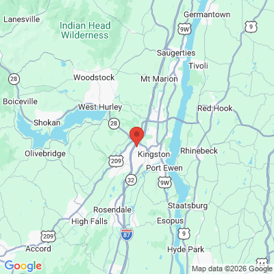 Map to  office in Kingston, NY