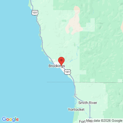Map to  office in Brookings, OR