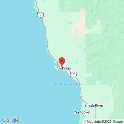 Map to  office in Brookings, OR
