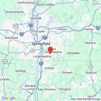 Map to  office in Longmeadow, MA