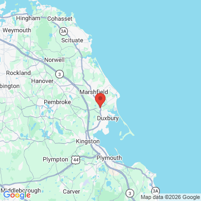 Map to  office in Duxbury, MA