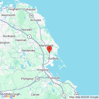 Map to  office in Duxbury, MA