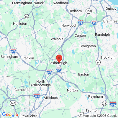 Map to  office in Foxborough, MA