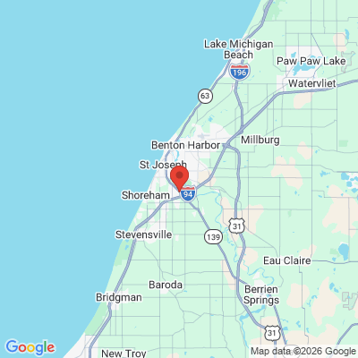 Map to  office in Saint Joseph, MI