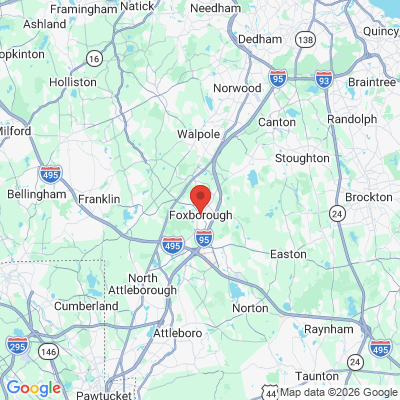 Map to  office in Foxboro, MA