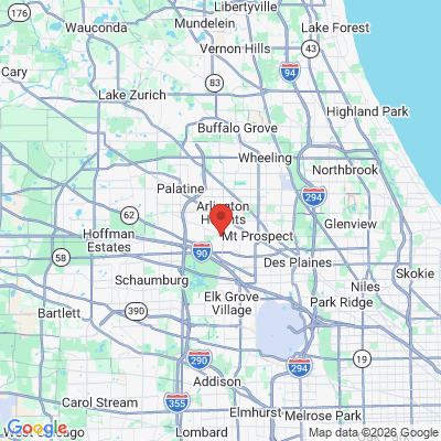 Map to  office in Arlington Heights, IL