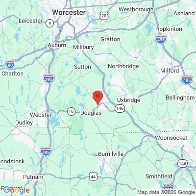 Map to  office in Douglas, MA