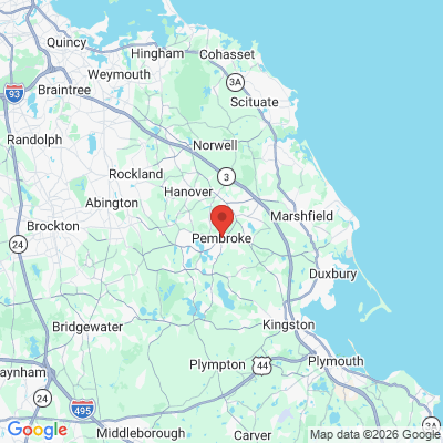 Map to  office in Pembroke, MA