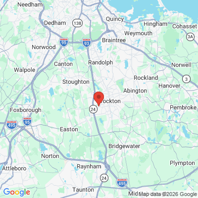 Map to  office in Brockton, MA