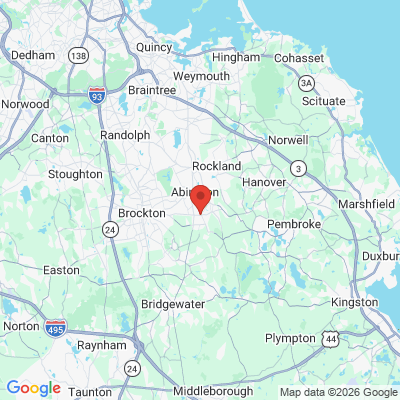 Map to  office in Whitman, MA
