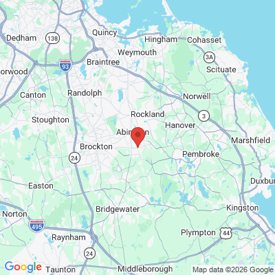 Map to  office in Whitman, MA
