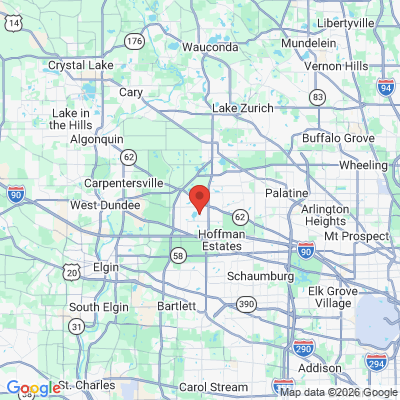 Map to  office in South Barrington, IL