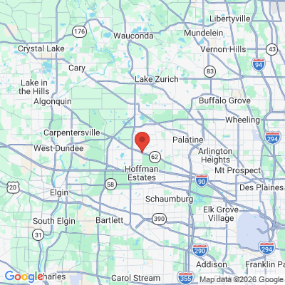 Map to  office in South Barrington, IL