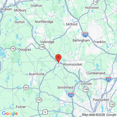 Map to  office in North Smithfield, RI