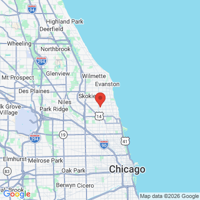 Map to  office in Chicago, IL