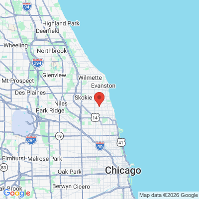 Map to  office in Chicago, IL
