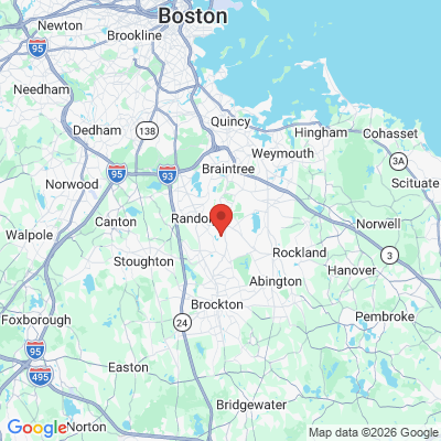 Map to  office in Holbrook, MA