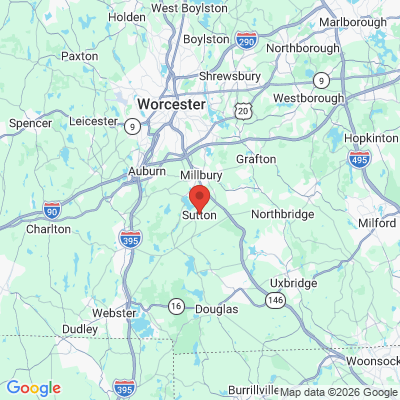 Map to  office in Sutton, MA