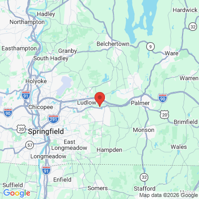 Map to  office in Wilbraham, MA
