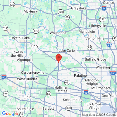Map to  office in Barrington, IL