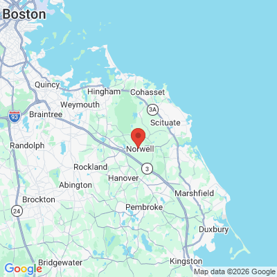 Map to  office in Norwell, MA