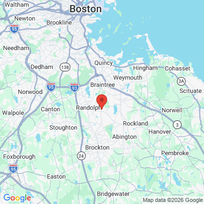 Map to  office in Holbrook, MA