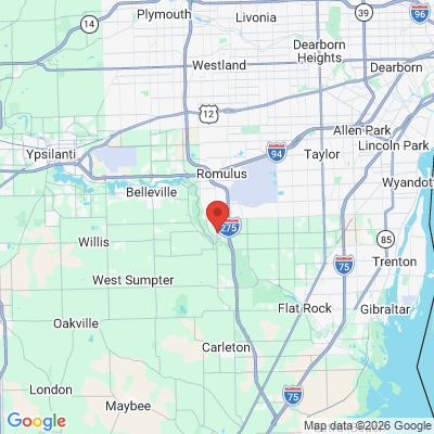 Map to  office in New Boston, MI