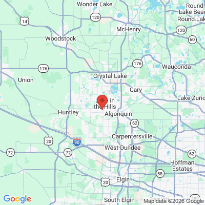 Map to  office in Algonquin, IL