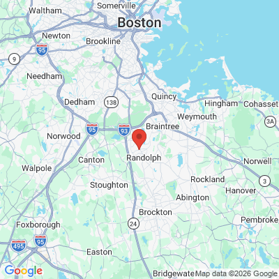 Map to  office in Randolph, MA