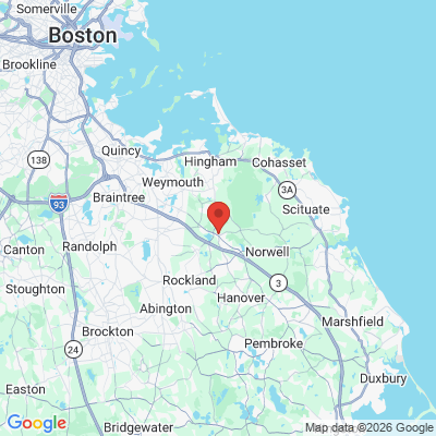 Map to  office in Norwell, MA