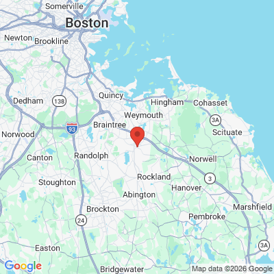 Map to  office in South Weymouth, MA