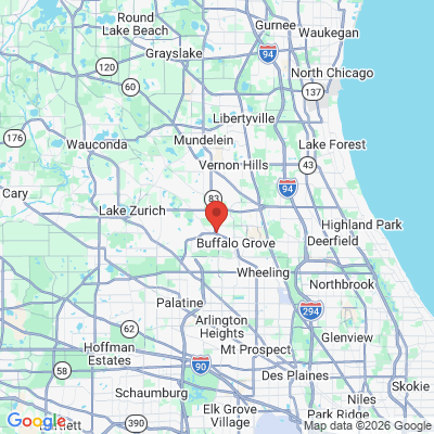 Map to  office in Buffalo Grove, IL