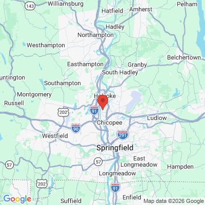 Map to  office in Chicopee, MA