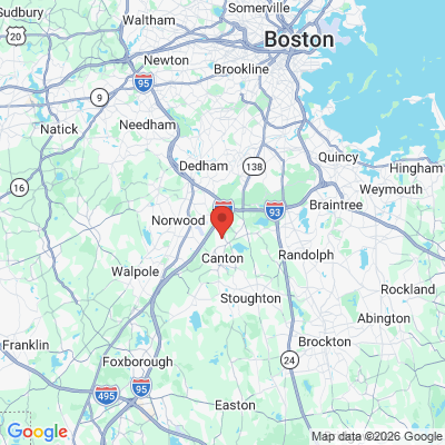 Map to  office in Norfolk, MA