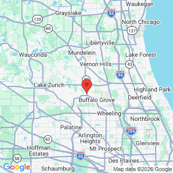 Map to Long Grove Dental office in Long Grove, IL