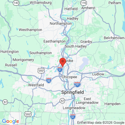 Map to  office in Holyoke, MA