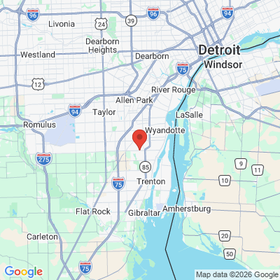 Map to  office in Southgate, MI