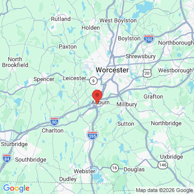 Map to  office in Auburn, MA