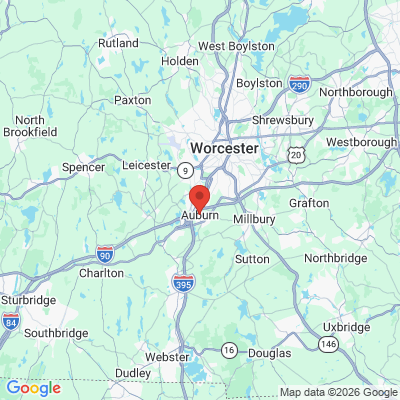 Map to  office in Auburn, MA