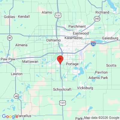 Map to  office in Portage, MI