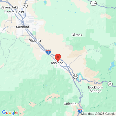 Map to  office in Ashland, OR
