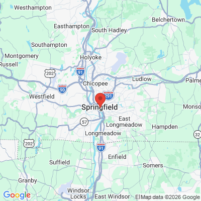 Map to  office in Springfield, MA