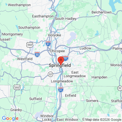 Map to  office in Springfield, MA