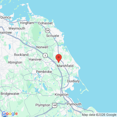 Map to  office in Marshfield, MA