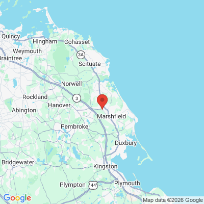 Map to  office in Marshfield, MA