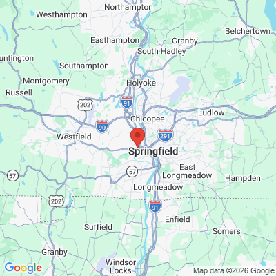 Map to  office in West Springfield, MA