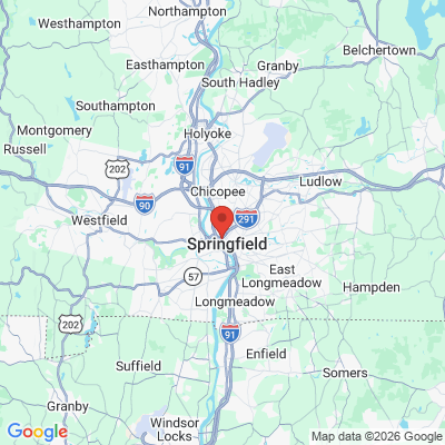 Map to  office in Springfield, MA